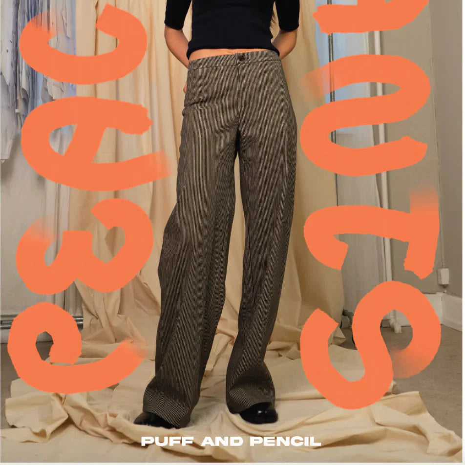 Puff and Pencil - Peachy Pants
