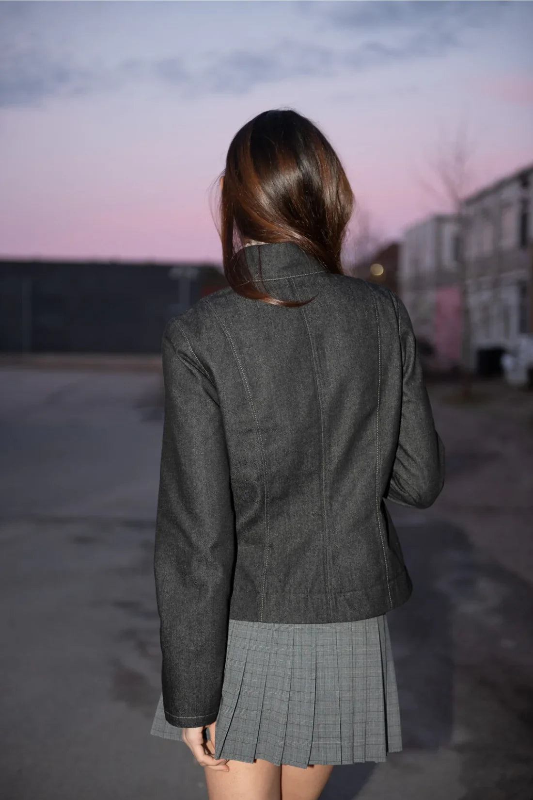 Puff and Pencil - Zip Vest x Basic sleeves